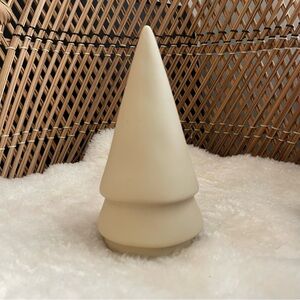 NWOT Threshold Studio McGee Cream Cone-Shaped Christmas Tree